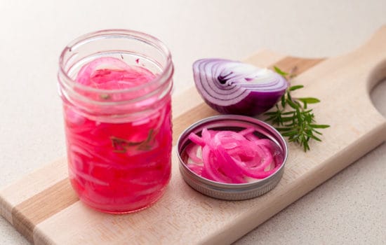Keto Pickled Red Onions