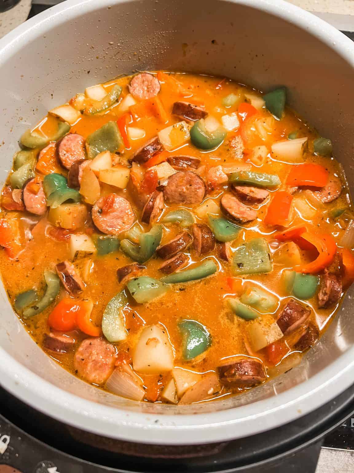 Hearty Sausage Casserole Ninja Foodi Recipe
